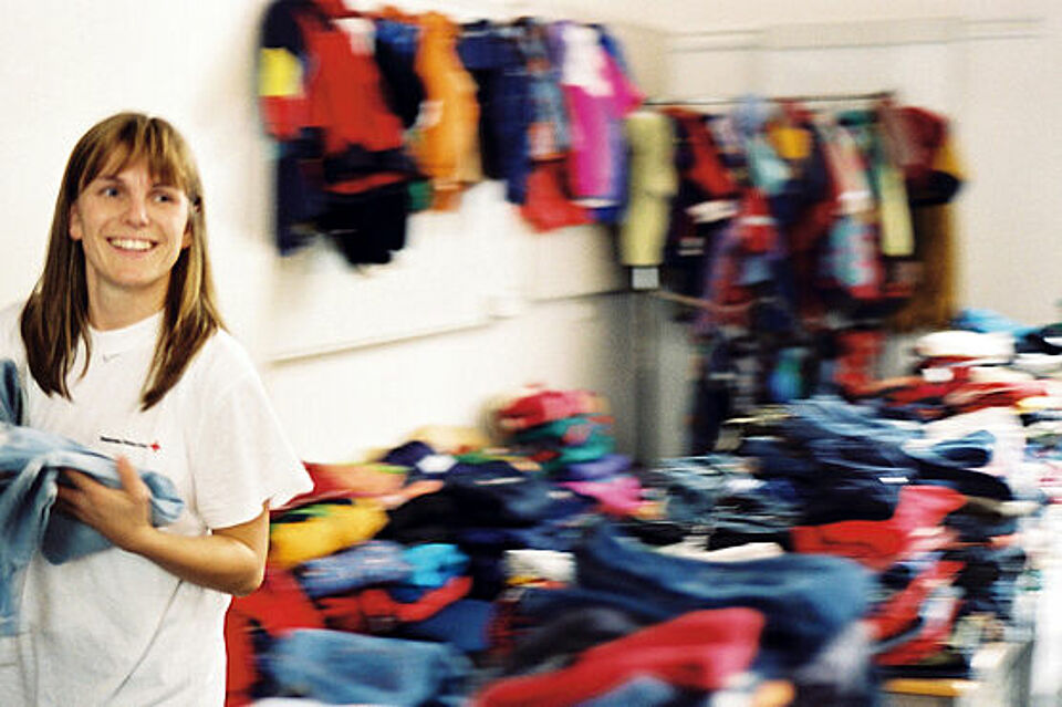 Sozialarbeit - Kleiderkammer